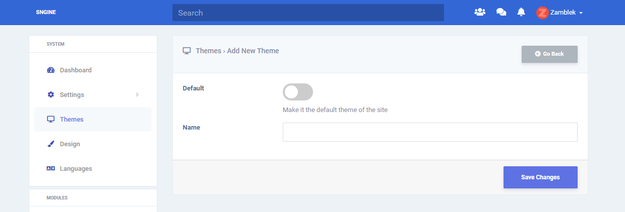 Create New Theme for Sngine - Sngine Blog