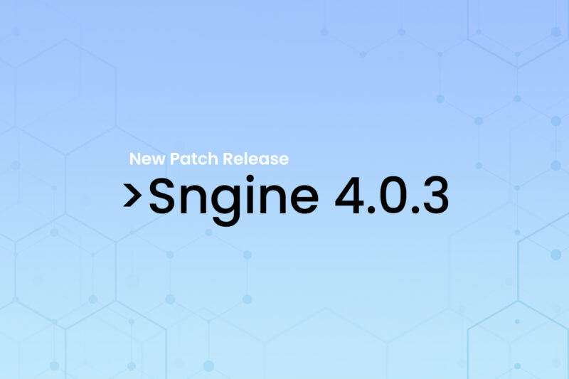 Sngine 4.0.3 Release!