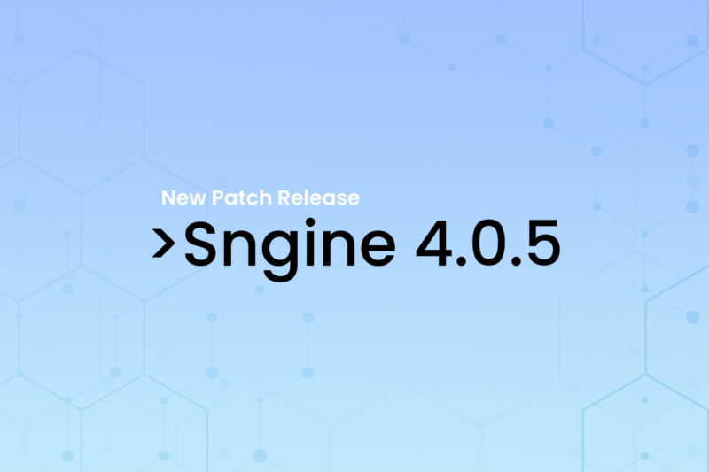 Sngine 4.0.5 Release!