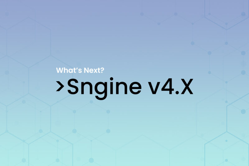 Sngine v4.X Roadmap 2025