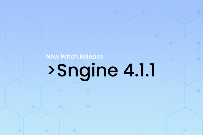 Sngine 4.1.1 Release!